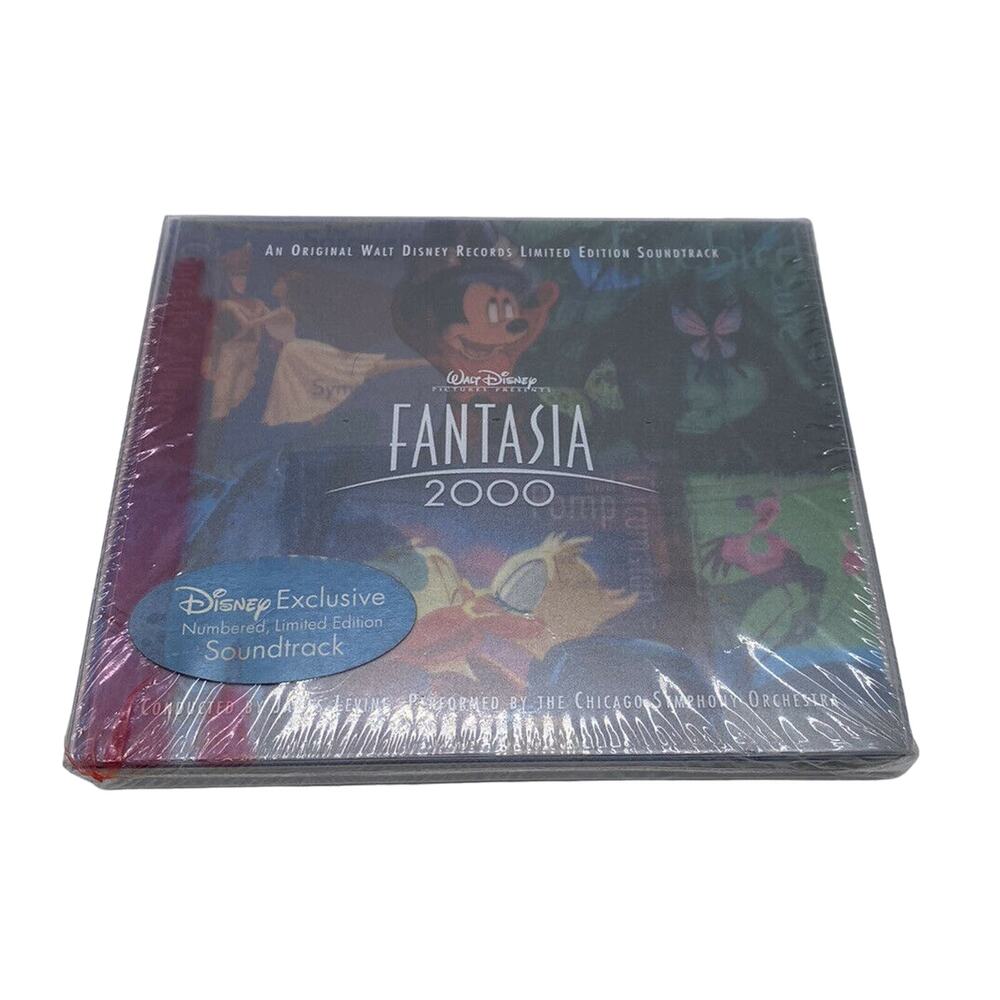 Fantasia 2000 Soundtrack Disney Store Numbered Limited Edition CD NEW Sealed